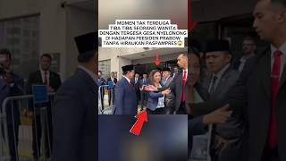 Untung Paspampresnya Kalem🤩 Galak Kelar 🤣 presidenprabowo prabowo [upl. by Crystie]