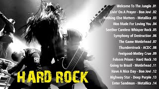 Top 100 Best Hard Rock Of All Time  Greatest Hard Rock Songs  Best Hard Rock Full Album [upl. by Newlin]