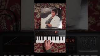 All Steps to recreate MJ Billie Jean intro on a YAMAHA PSSA50 cover fromscratch Shorts [upl. by Auvil815]