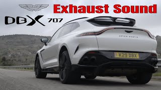 Aston Martin DBX 707 Exhaust Sound [upl. by Chloe]