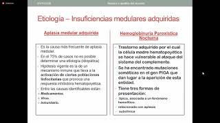 Aplasia medular  Medicina II [upl. by Yoc]