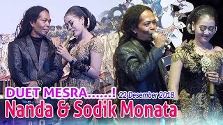 Nanda amp Sodik Monata  Duet Mesra Banget [upl. by Ovida251]