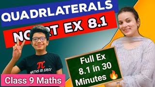 Class 9 Maths  Ch 8 Quadrilaterals  NCERT Ex 81 One Shot  Quadrilaterals Class 9 Full chapter [upl. by Warfourd229]