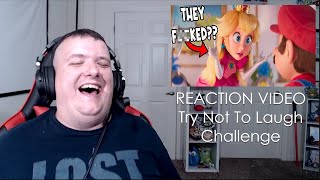 THE SUPER MARIO BROS MOVIE  Unnecessary Censorship  W14  Reaction Video \ Try Not To Laugh [upl. by Thelma]