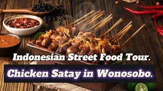 Hidden Gem Delicious Chicken Satay in Wonosobo Morning Market JajanYukl7y asmr viralvideo [upl. by Lamar756]