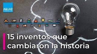 🔥15 INVENTOS que cambiaron la HISTORIA☎💻 [upl. by Kathe]