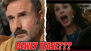 Does The Scream 5 2022 Official Trailer TEASE Deweys DEATH [upl. by Lleruj]