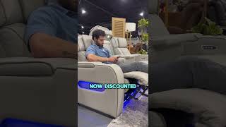 Make Your Neighbor Jealous Power Reclining Loveseat at Tampa Furniture Outlet shorts [upl. by Melc]