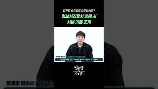 컴퓨터 오류로도 업무방해죄 정보처리장치 방해 시 처벌 기준 공개｜컵퓨터등 장애 업무방해죄 전문 변호사 법률 상담 [upl. by Lisabet]