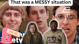 AMERICANS REACT TO The Inbetweeners S1 E5  Caravan Club [upl. by Emarie]