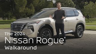 2024 Nissan Rogue® SUV  Walkaround amp Review [upl. by Lorens]