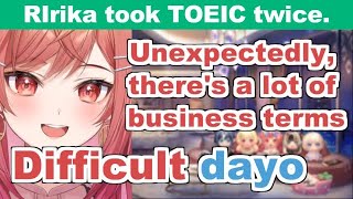 Ririkas TOEIC score is not enough to be smug as a returnee Eng SubIchijou Ririka [upl. by Karlens]