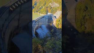 Glimpse of Kurobe Dam in Toyama Aichi kurobedam aichiken japan fyp fypシ [upl. by Noraa833]