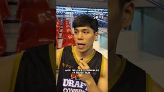 Former DLSU Green Archer Francis Escandor on joining the PBA Draft  OSOnTheSpot [upl. by Cameron]