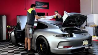 Detail BOSS EVOMS Porsche GT3 Full Body XPEL Stealth [upl. by Amian586]