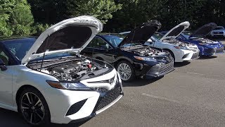 2018 Camry Part 20 MPG for all Trim Levels [upl. by Anirrok]