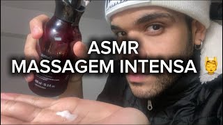 ASMR  MASSAGEM PARA UM RELAXAMENTO EXTREMOCócegas Cerebrais Sonolência e Combate Ansiedade [upl. by Ariait]