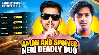 Aman Spower The New Deadly Duo🥵 ft officialscoutop KrutikaPlays [upl. by Tallula]