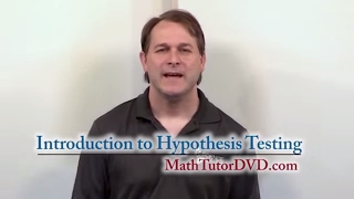 Lesson 8  Introduction To Hypothesis Testing Statistics Tutor [upl. by Oshinski]