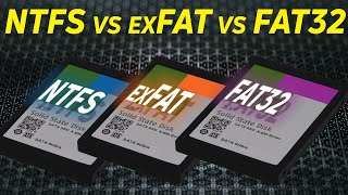 NTFS vs FAT32 vs exFAT  Everything You Need To Know [upl. by Steffi531]