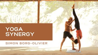 Simon BorgOlivier  Full Body Synergy Yoga Class [upl. by Nudd542]