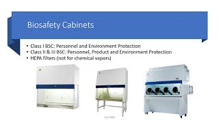 BIOSAFETY LEVELS BSLs AND BIOSAFETY CABINETS BSCs [upl. by Aekahs]