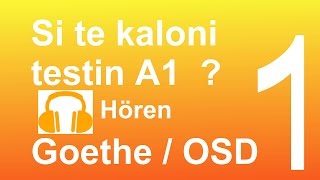 110 Si te kaloni testin e Gjuhes Gjermane  DEGJIM Hören   Start deutsch 1 [upl. by Benedicta541]