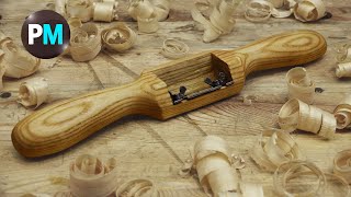 Homemade Spokeshave and Blade  Woodworking Tool  DIY [upl. by Lucrece531]