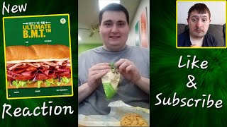 Reaction Taste Test  295 Subway Ultimate BMT [upl. by Aiciles]