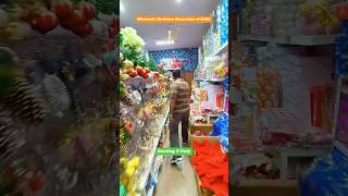 Cheapest Christmas Decor Market christmas christmastree decoration homedecor sadarbazar homede [upl. by Ellenuahs634]