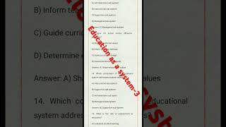 Education as a system3education as asystem and a subsystem components and their interrelationship [upl. by Magee]