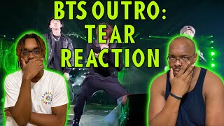 BTS 방탄소년단 OUTRO TEAR REACTION bts btsreaction [upl. by Noseaj]