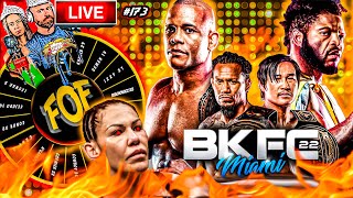 🔴BKFC 22 Hector Lombard vs Lorenzo Hunt  Luis Palomino vs Dat Nguyen LIVE FIGHT REACTION  Cyborg [upl. by Aelyk378]