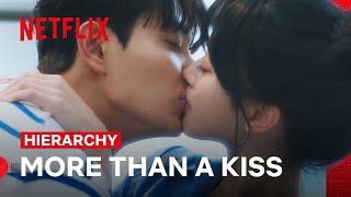 Roh Jeongeui and Kim Jaewon Share More Than a Kiss  Hierarchy  Netflix Philippines [upl. by Fleece148]