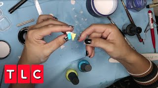 Lexi será una expositora de arte en uñas  Experta en uñas  TLC Latinoamérica [upl. by Alesiram983]