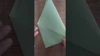 origami zarf yapımı 🤓👍👍 [upl. by Jacinto500]