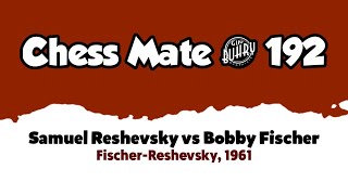 Samuel Reshevsky vs Bobby Fischer • Reshevsky Fischer 1961 [upl. by Jania]