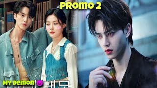 New Ep Promo 2  Contract Marriage with a Handsome Demon 😈 My Demon Korean Drama Explained Hindi [upl. by Lebisor]