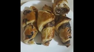 Mini croissants aux Nutella [upl. by Greff]