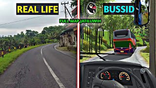 Maleo BUSSID Work vs Real Life Road 🏕  Bus Simulator Indonesia Update 404 [upl. by Annaoy]