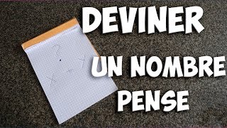 DEVINER UN NOMBRE PENSÉ  TOUR DE MENTALISME EXPLIQUÉ [upl. by Dnaltruoc]