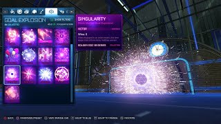 Singularity l Rocket League Goal Explosion 2020 SHOWCASE [upl. by Hennessey972]