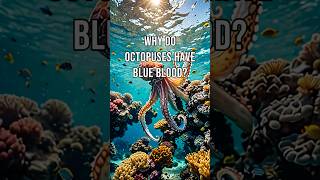 Why Do Octopuses Have Blue Blood octopus marinebiology oceanlife naturefacts adaptation [upl. by Nyrtak144]