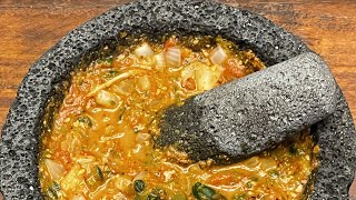 Local Spicerys Salsa Molcajete [upl. by Noek354]