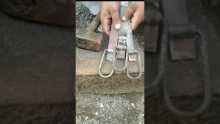 how to make steel bar metal bending Hammer from bend [upl. by Nnylamme]