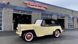 1950 Willys Jeepster For Sale [upl. by Anelav]