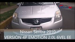 Nissan Sentra 2010 Emotion Manual [upl. by Itisahc]