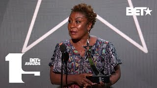 Burna Boys Mom Accepts His Award For Best International Act Win  BET Awards 2019 [upl. by Hickie159]