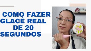 Como fazer Glacê Real de 20 Segundos  Um ponto de glacê fácil para iniciantes [upl. by Anaiviv659]