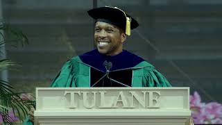 Leslie Odom Jr 2023 Tulane University Commencement Speaker [upl. by Autum]